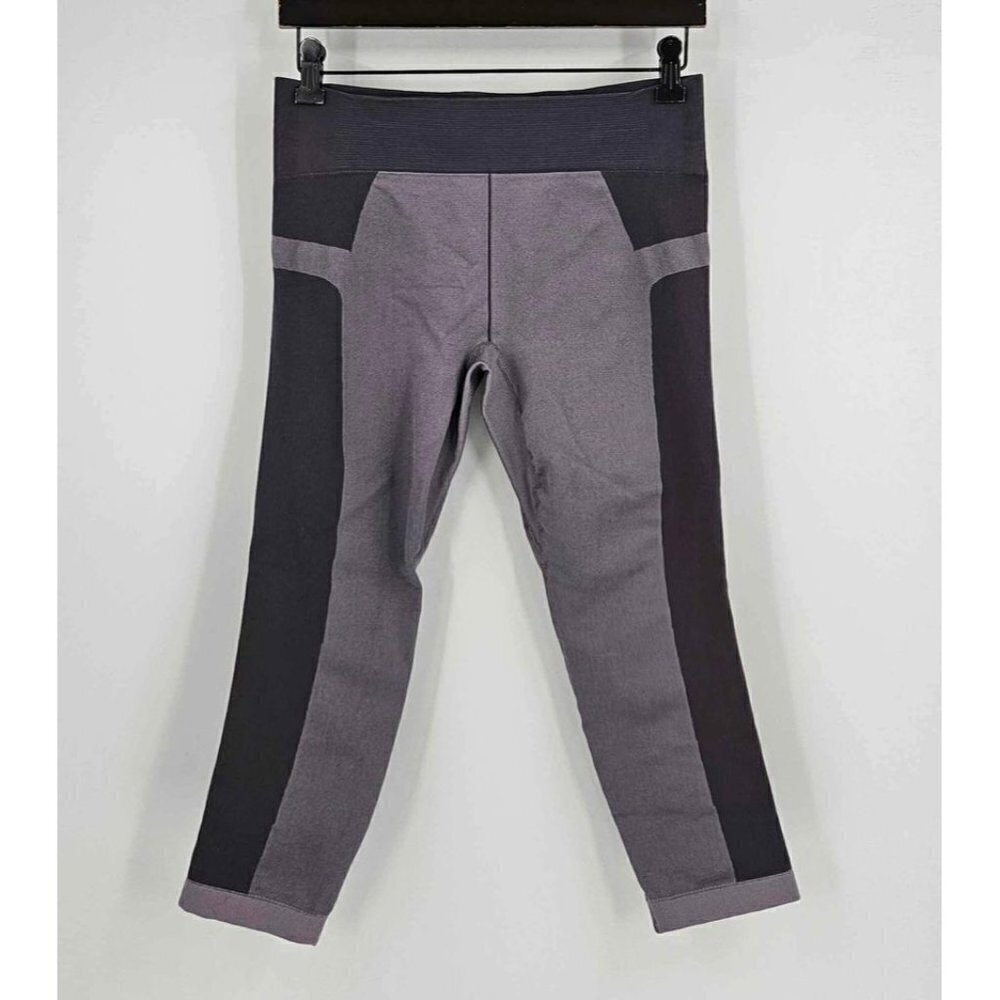 Under Armour Compression Heatgear Vanish Seamless Gray Crop Leggings Sz M